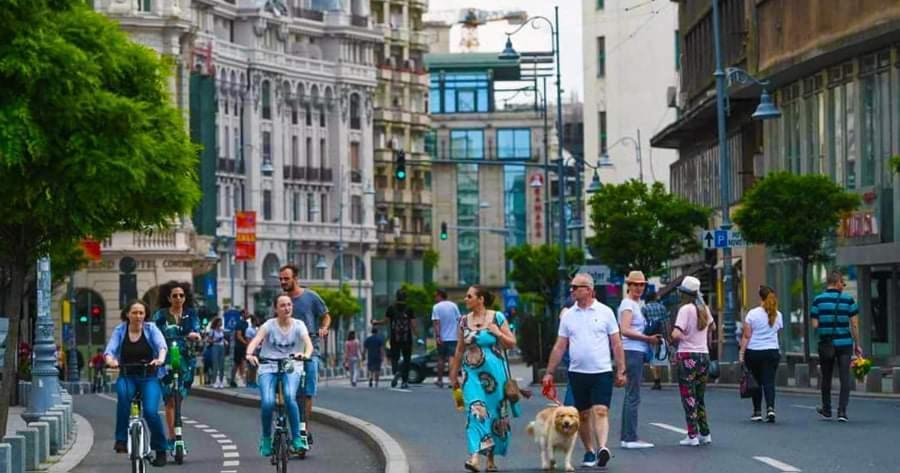 Gca Apart Victoriei Bucureşti Eksteriør bilde